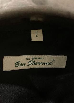 Базовая черная рубашка ben sherman
