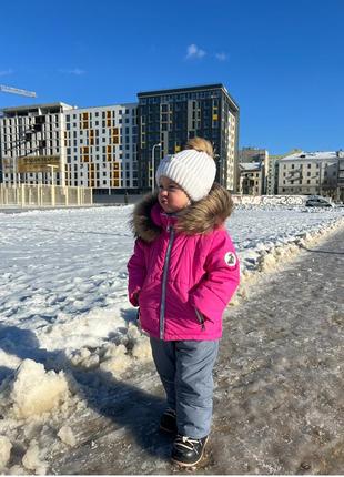 Зимний комбинезон на девочку