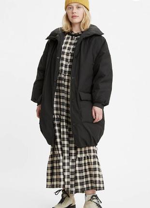 Куртка женская двусторонняя levis momo down jacket