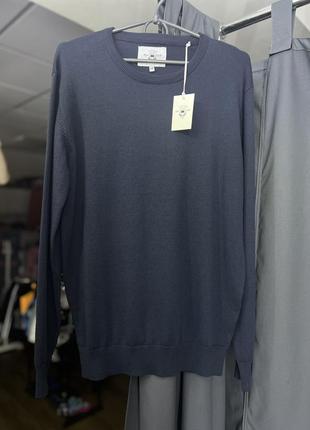 Джемпер Polo Ralph Lauren Pullover aus schwerem Baumwollstrick mit Spieler-Logo in Weiß