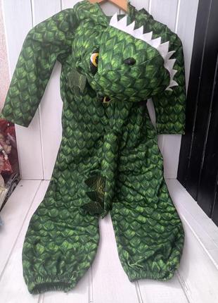 Карнавальний костюм крокодил динозавр дракон4 фото