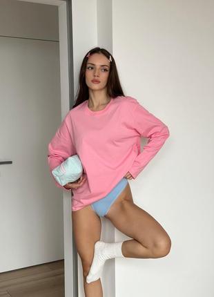 Спортивний жіночий лонгслів зі 100% бавовни 6 кольорів s m l