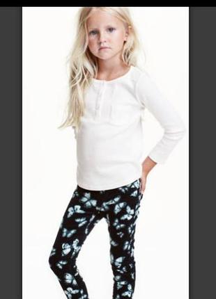 Джеегинсы трегинсы джинсы вельветовые на девочку h&m