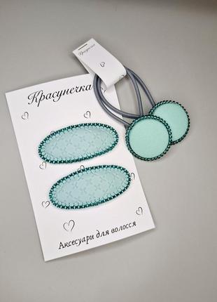 Резинки ґудзики , заколки