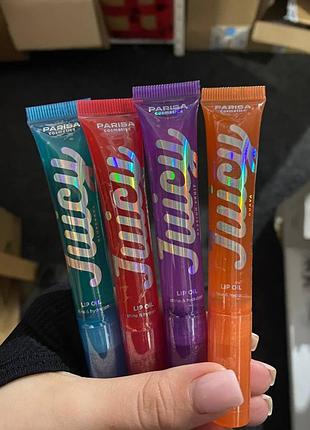 Фруктовое масло блеск parisa juicy lip oil