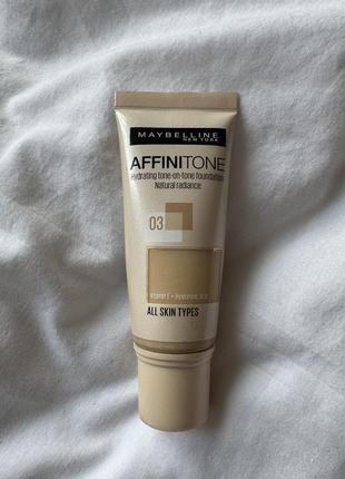 Тональний крем від мейбелін: maybelline new york affinitone
