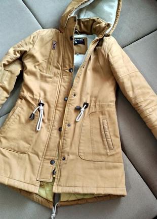 Парка, куртка осень, теплая зима 34-36 р