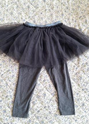 Юбка с брюками next 2-3р