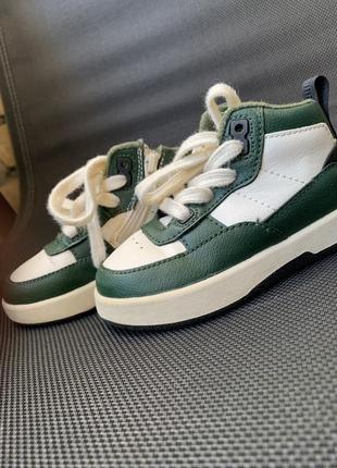 Хайтопи zara 23р черевики осінні, кросівки, хай топи для хлопчика