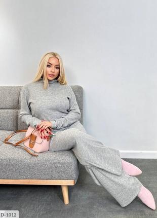 Костюм ангоровий гольф і штани палаццо9 фото