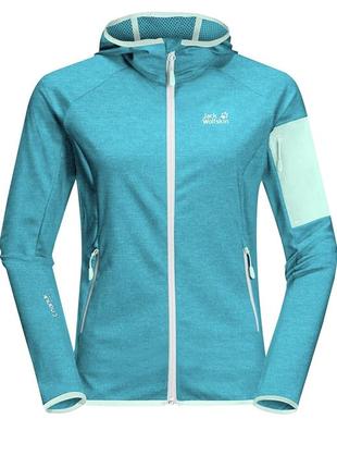 Женская спортивная кофта, толстовка jack wolfskin