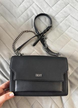 Шкіряна сумка dkny