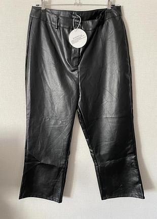 Брюки кожзам xl