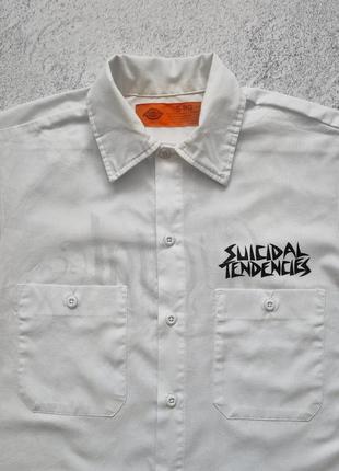 Рубашка футболка dickies x suicidal tendencies carhartt palace polar huf supreme stussy (s)3 фото