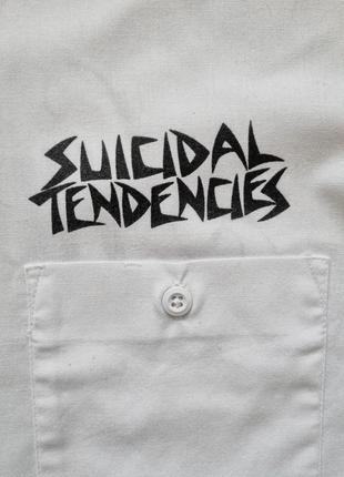 Рубашка футболка dickies x suicidal tendencies carhartt palace polar huf supreme stussy (s)4 фото