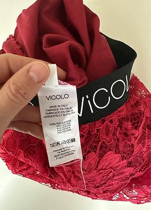 Спідниця червона vicolo 3