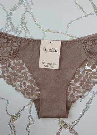 Женские трусики с кружевом из зади размеры s/m l/xl
