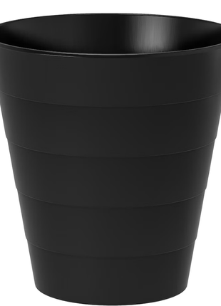 Fniss мусорное ведро, черное, 10л