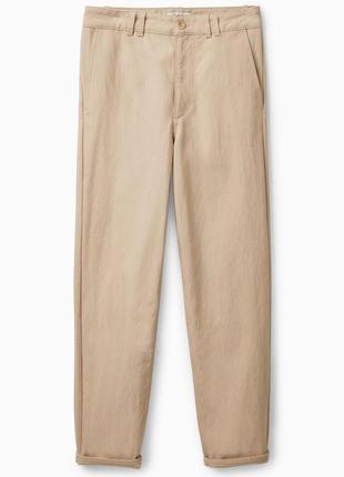 Cos regular fit chinos мужские брюки чинос