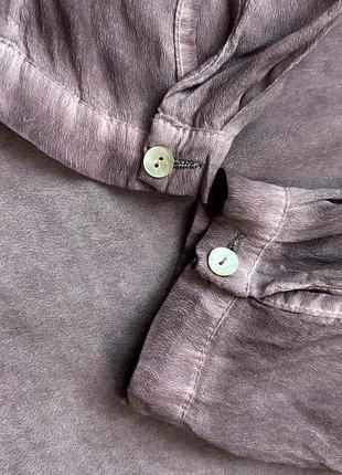 Шовкова блуза двошарова nü6 фото