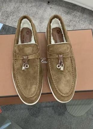 Зимние лоферы loro piana