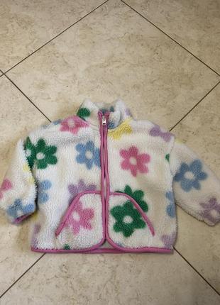 Плюшева куртка тедді