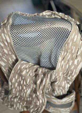 Эрго-рюкзак love &amp; carry one+ cool песок от рождения 3.5 - 15 кг