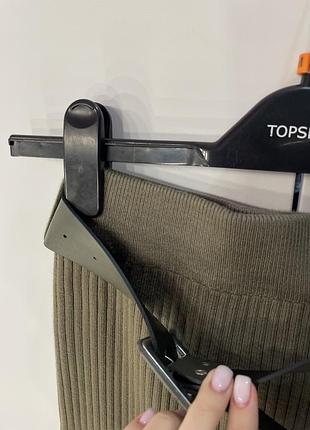 Юбка в рубчик4 фото