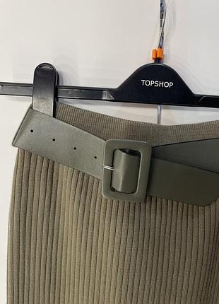 Юбка в рубчик2 фото