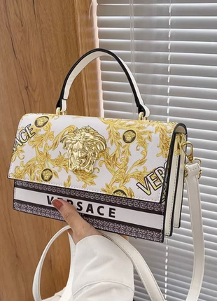Versace стильная женская сумка через плечо