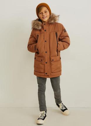 C&a куртая парка, еврозима тепла 176см