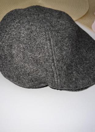 ✔️кепка теплая для мальчика темно серого цвета/на размер: 4-6 лет2 фото