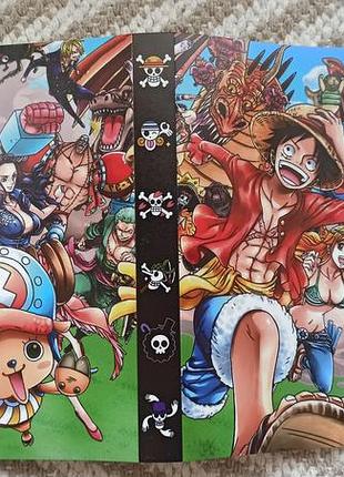 Аниме альбом для хранения карточек one piece карты пираты ван пис anime карта ванпис защитный альбом