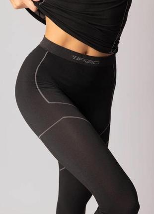 Термобелье женское spaio rapid womens set black/grey 48620