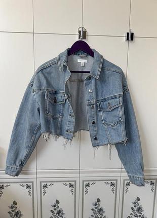 Вкорочена джинсовка top shop
