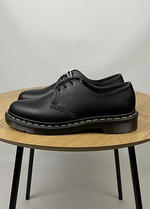 Туфли dr. martens 1461 vegan оригинал черные женские сапоги ботинки 14046001 3