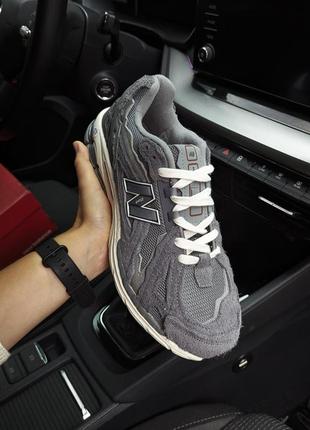 Мужские кроссовки new balance 1906d серые