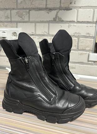 Чобітки шкіряні 31 р.