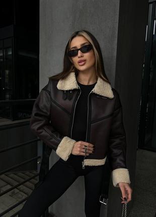 Дублянка жіноча укорочена zara 🤎