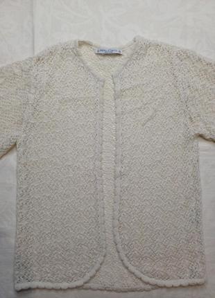Накидка женская кардиган 100% baby alpaca