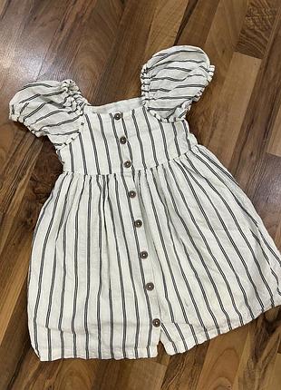 Сукня для дівчинки в смужку