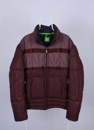 Hugo boss пуховая куртка л хл красная