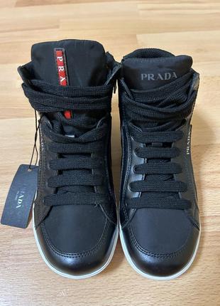 Взуття prada kinder schuhe vitello soft