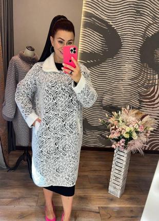 Пальто з альпаки