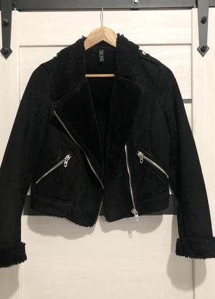 Дубленка/курточка zara trf collection