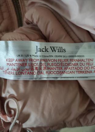 Куртка жіноча jack wills пудрова7 фото