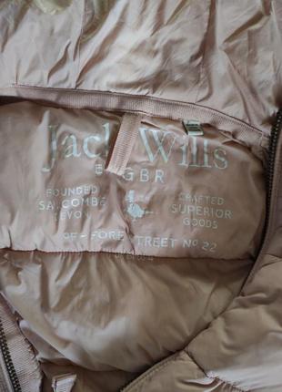 Куртка жіноча jack wills пудрова6 фото