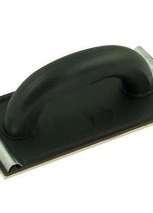 Терка для вольфрамовой абразивной сетки (резьбовое крепление) 215 х 100мм polish