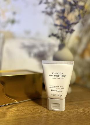 Elizabeth arden white tea skin solutions gentle purifying cleanser очищувальний гель для обличчя