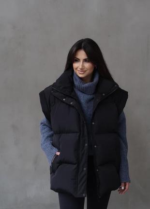 Куртка жилет трансформер 2в1 осінь-зима